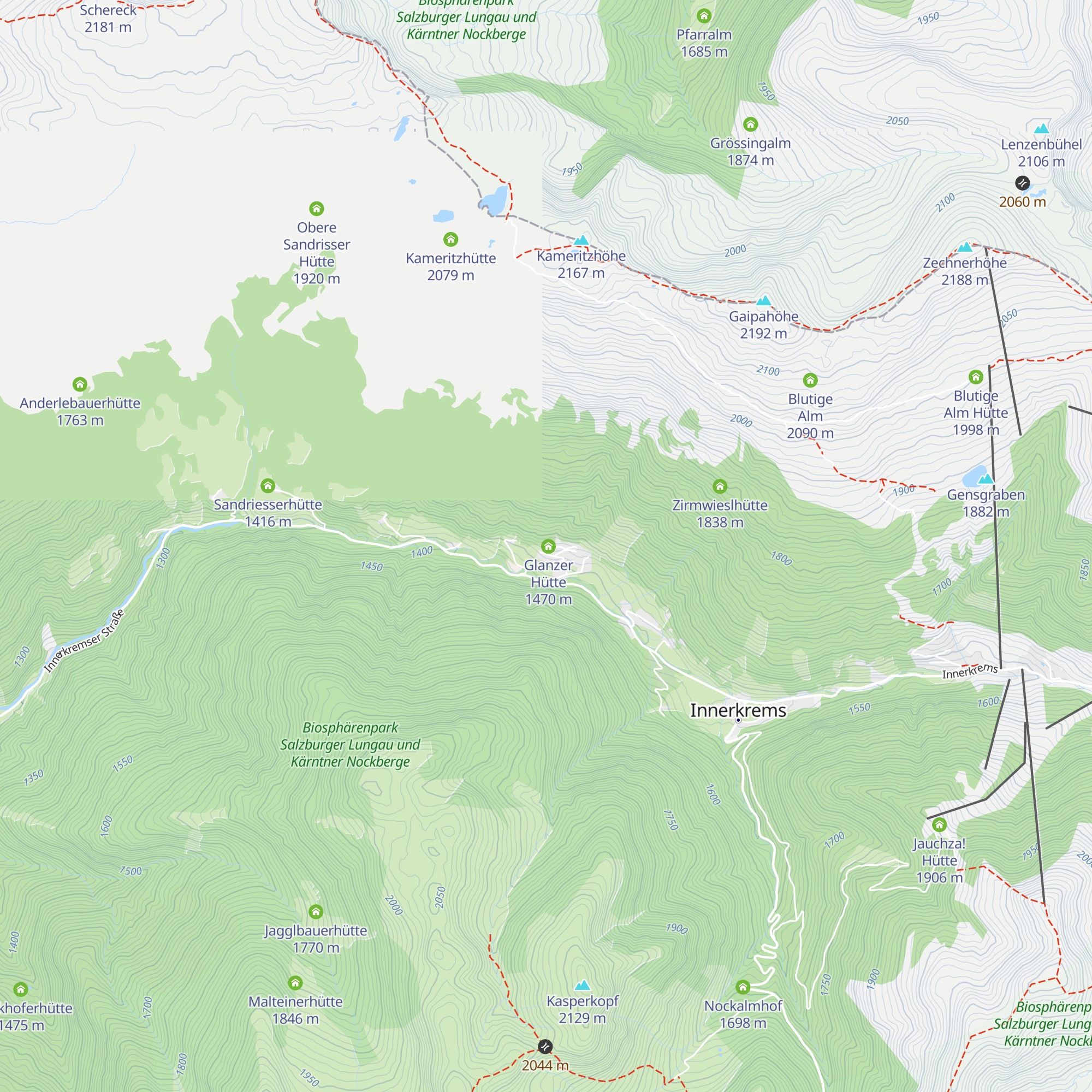 Sonnenhanghütte map
