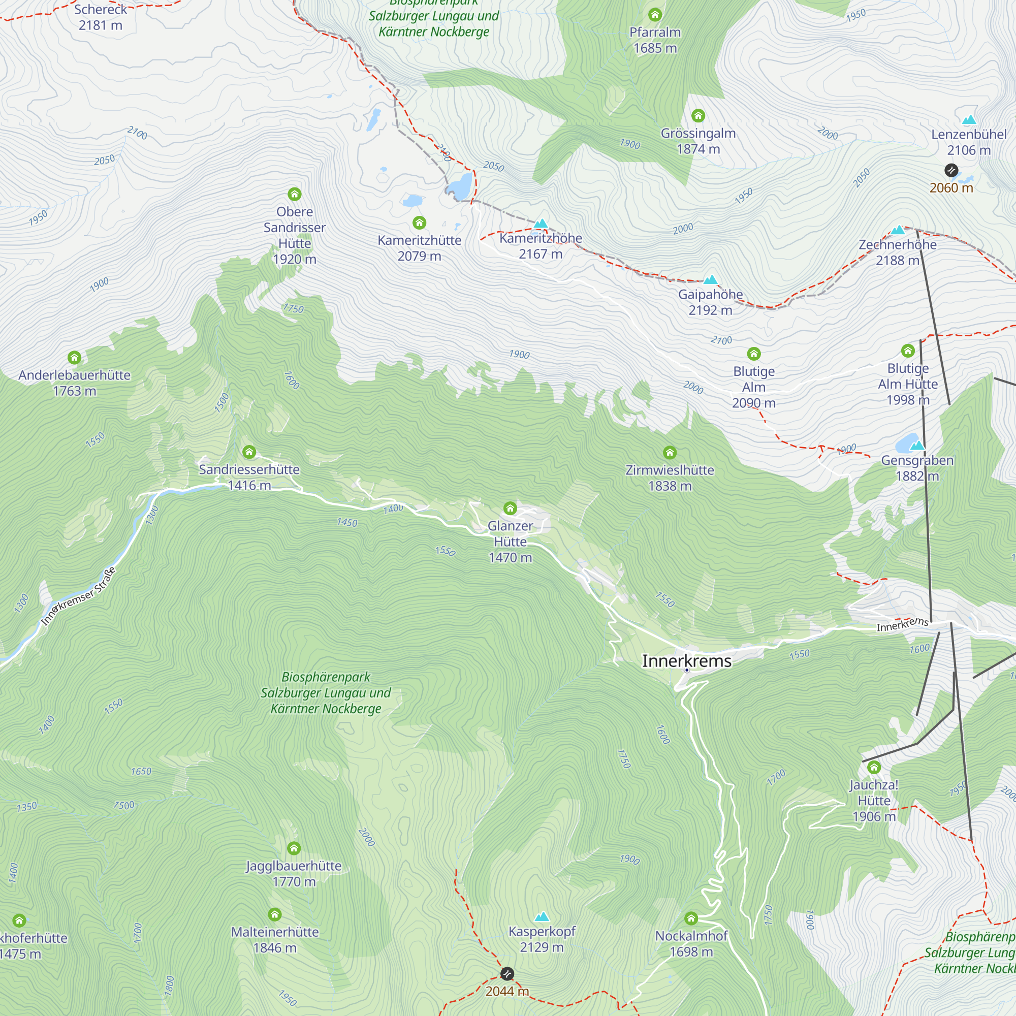 Sonnenhanghütte map