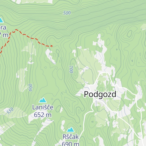 Map of Strmec