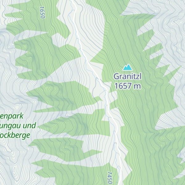 Map of Vordere Kocherhütte