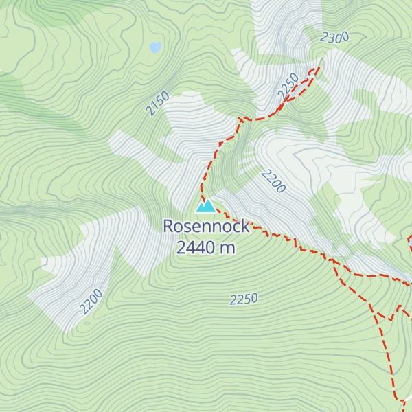 Map of Rosennock