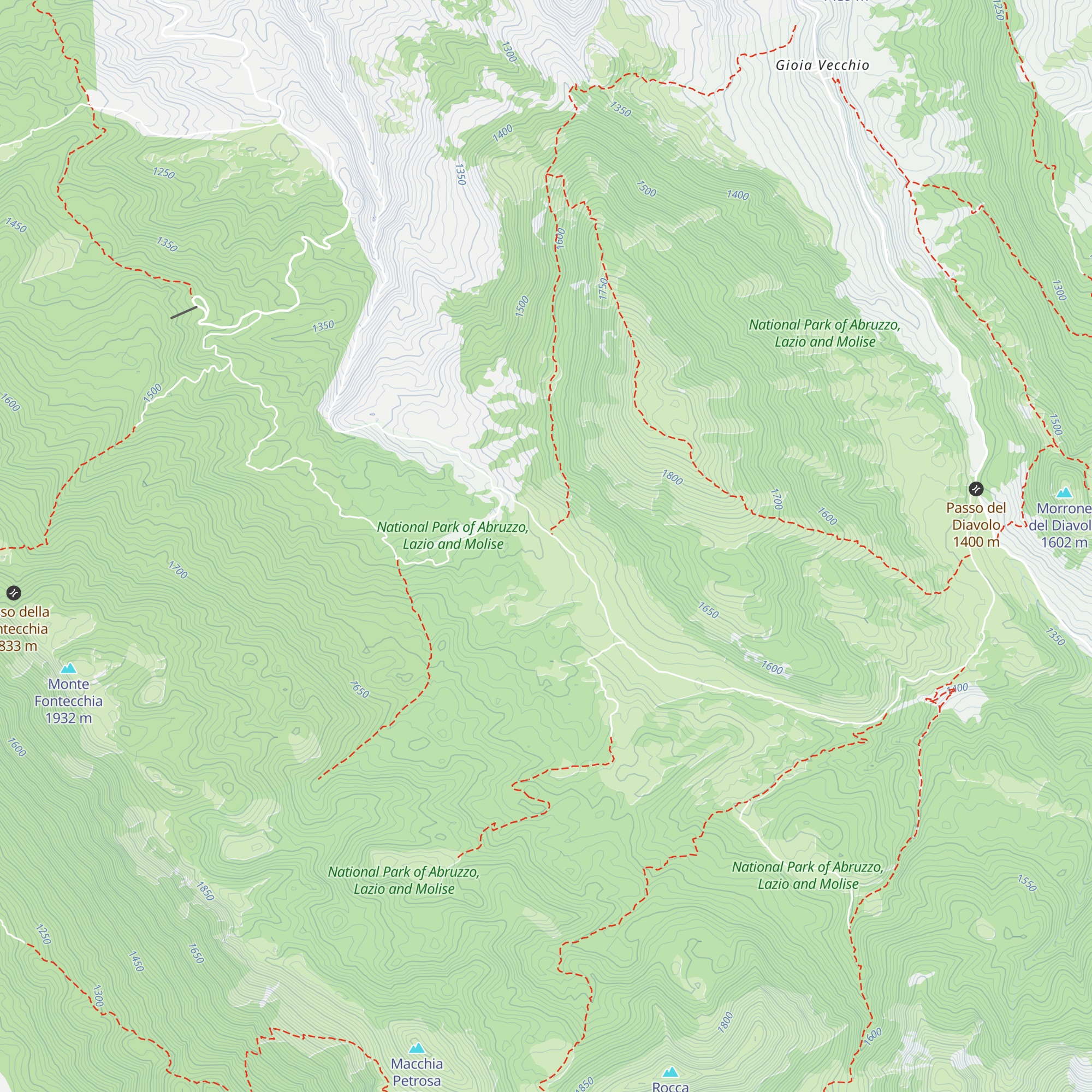 Rifugio Le Prata map