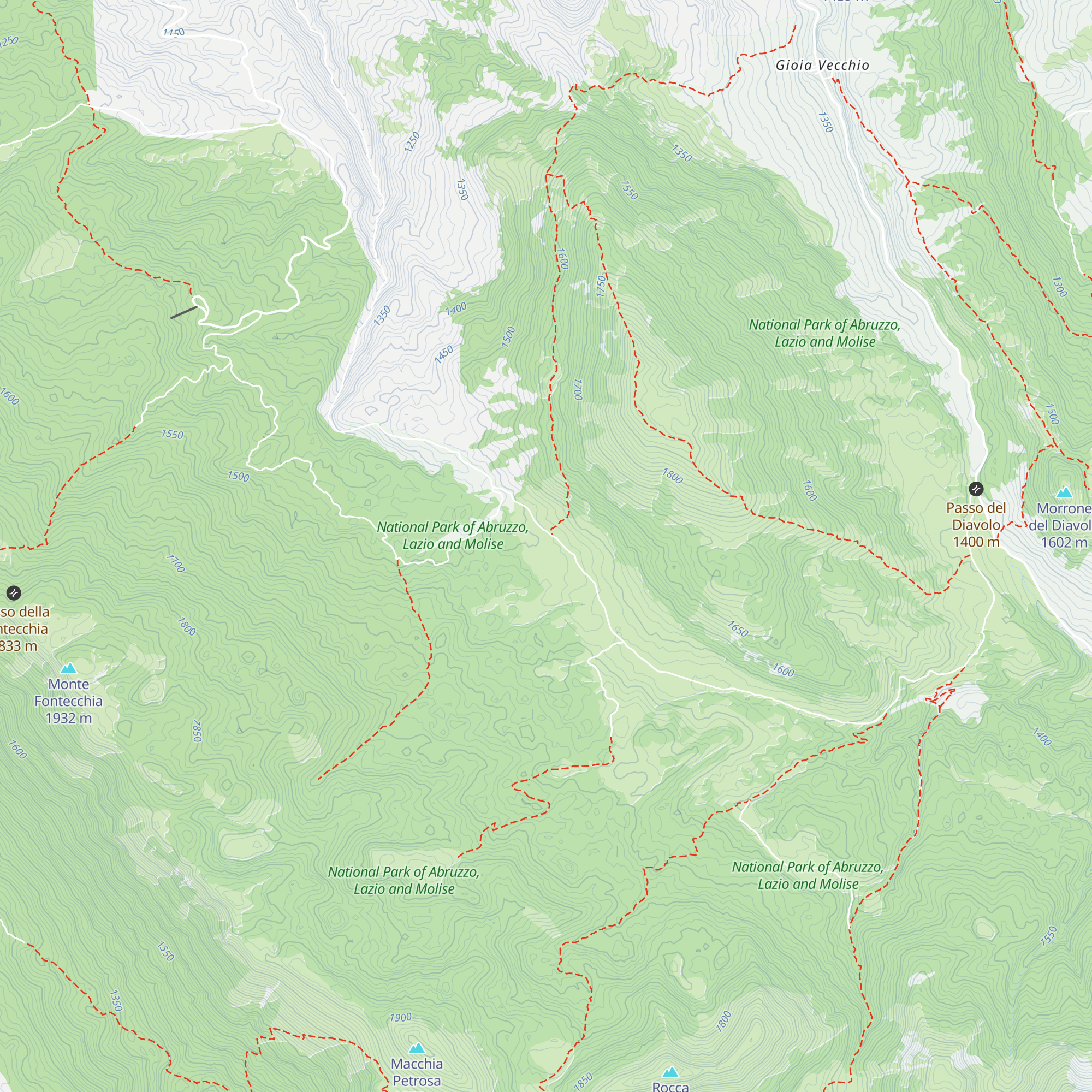 Rifugio Le Prata map