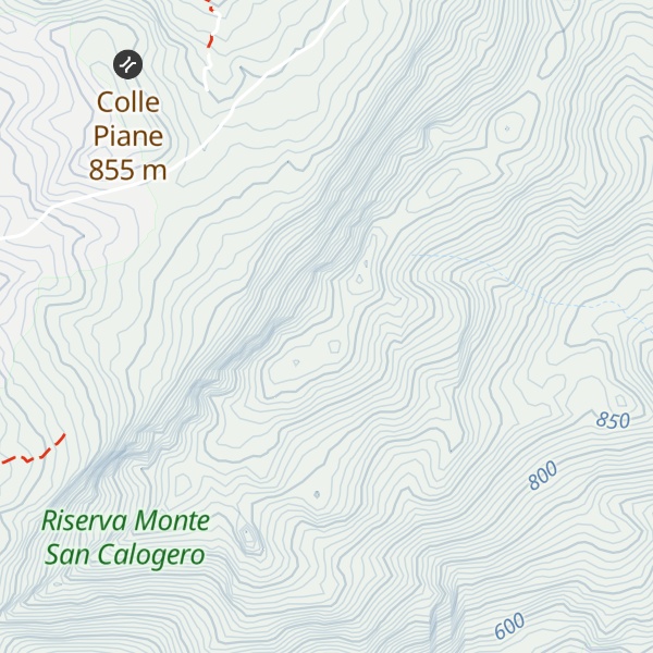 Map of Rocca Acqua Pernice