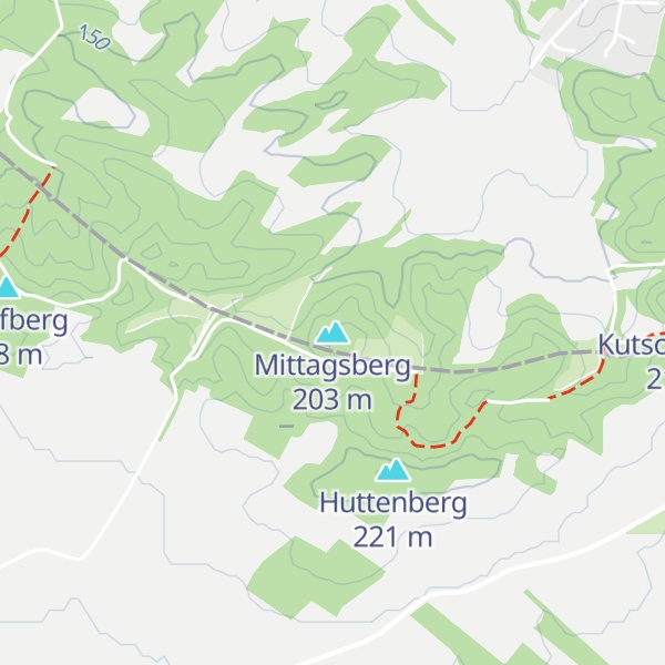 Map of Mittagsberg