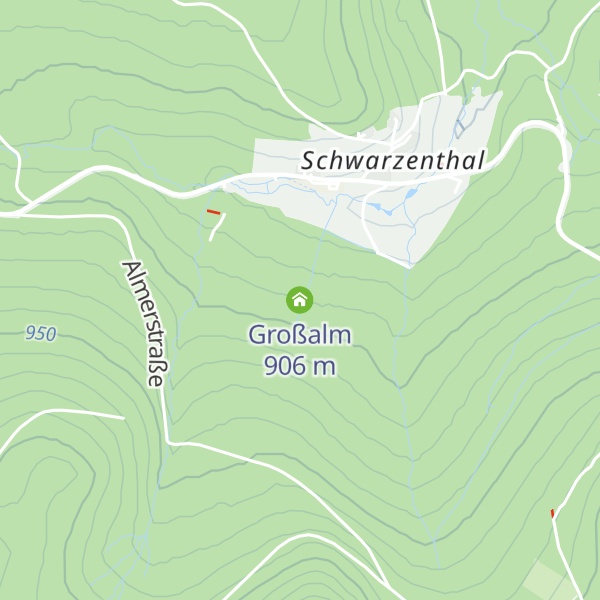 Map of Großalm