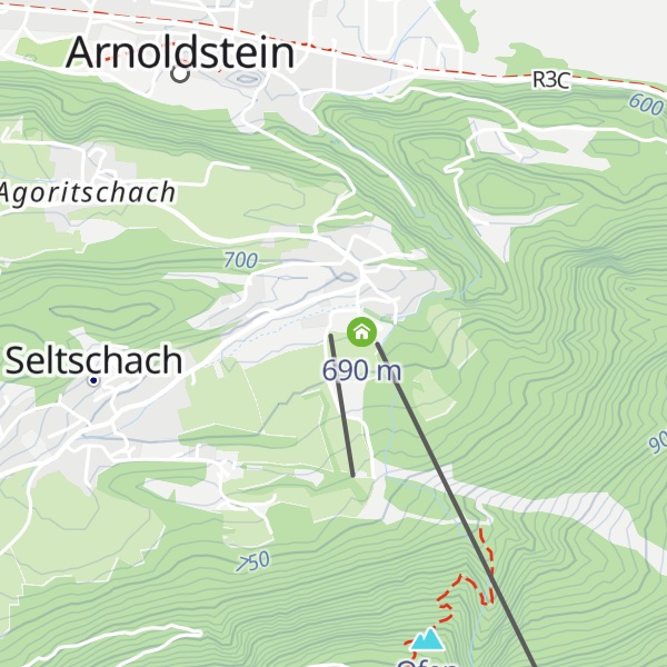 Map of Liftwarthütte