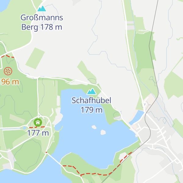 Map of Schafhübel