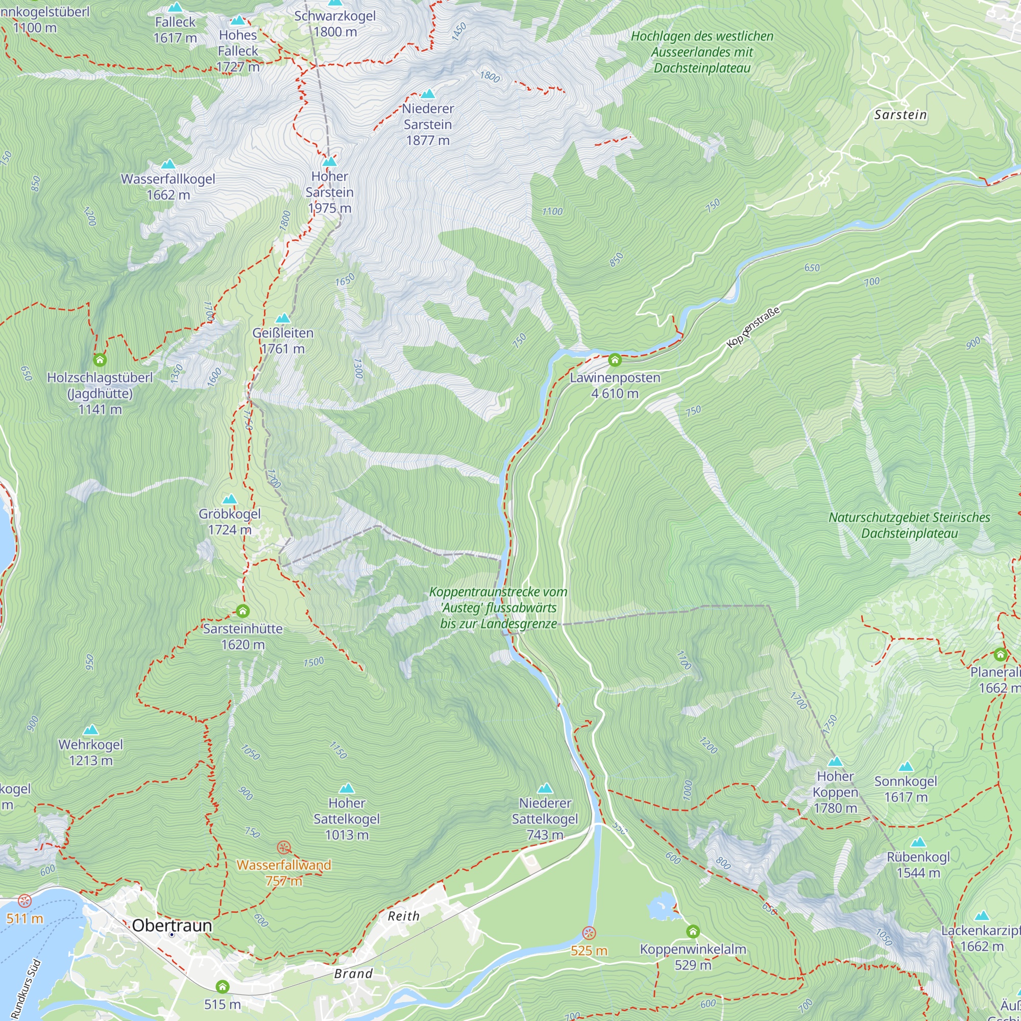 Lawinenposten 6 map