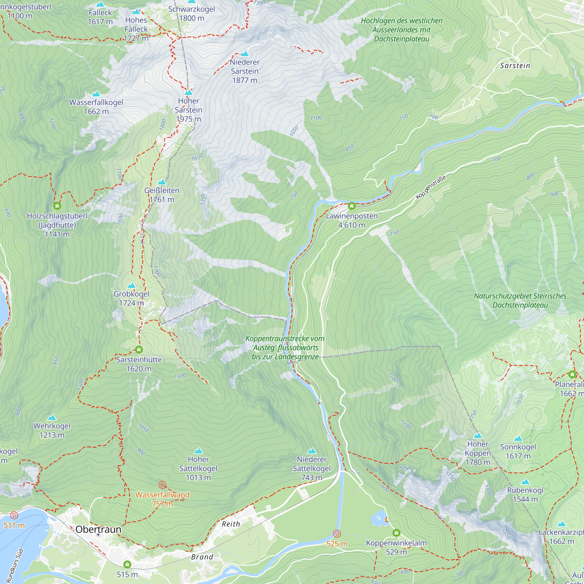 Lawinenposten 6 map