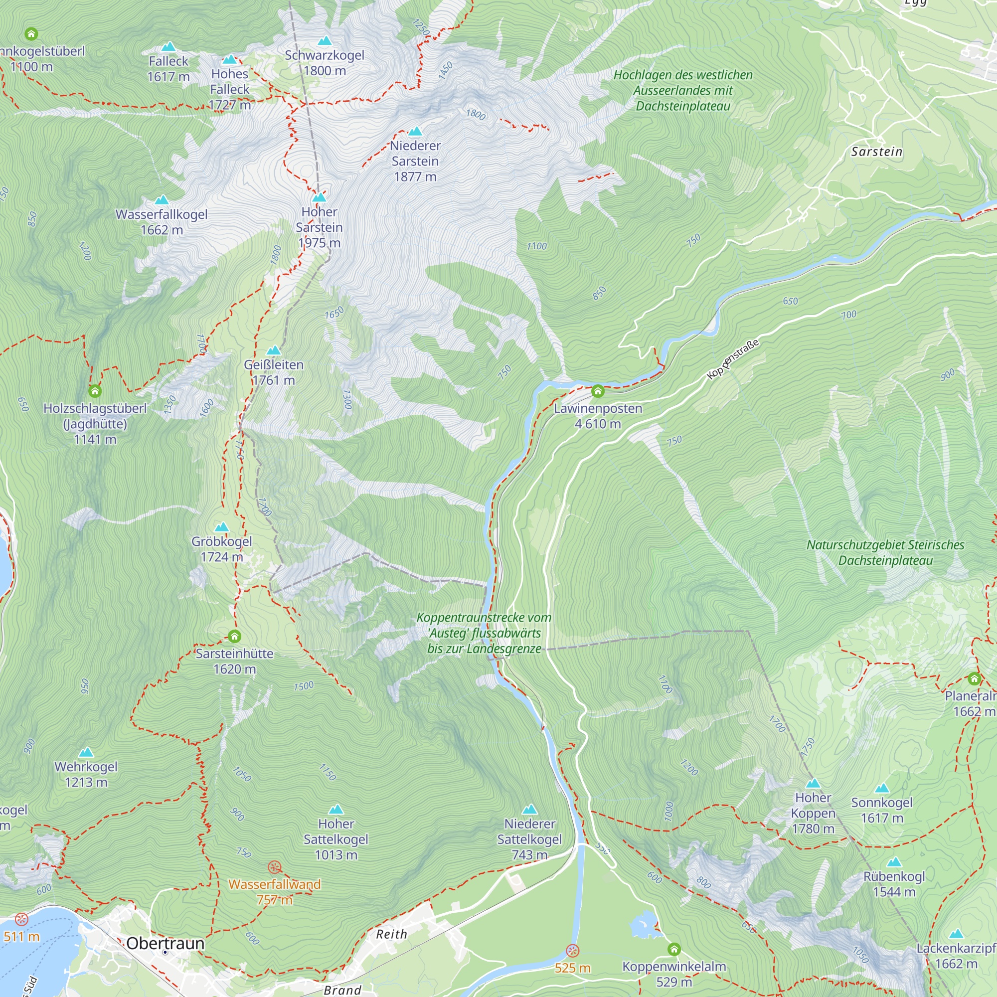 Lawinenposten 5 map