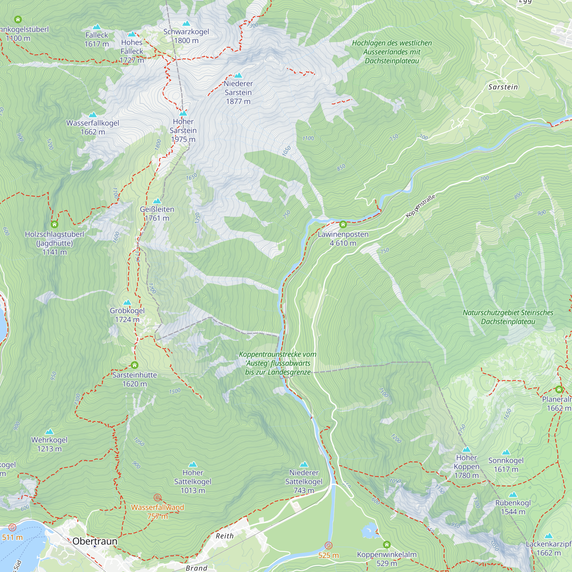 Lawinenposten 5 map