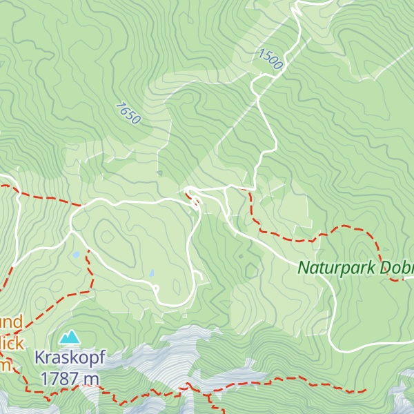 Map of Aichingerhütte