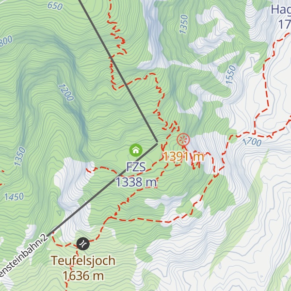 Map of Emma-Hütte