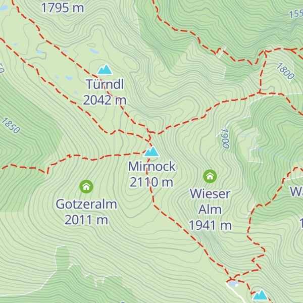 Map of Mirnock