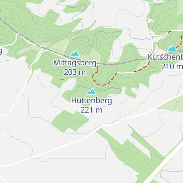 Map of Huttenberg