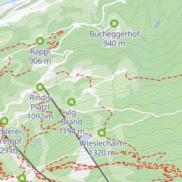 Map of Pension Wieslechnerhof