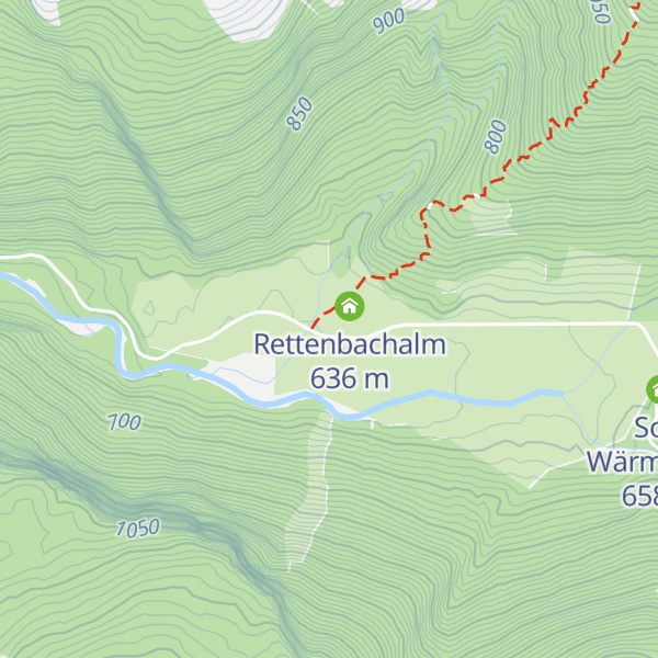 Map of Rettenbachalm