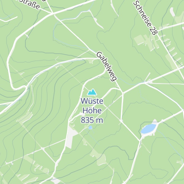 Map of Wüste Höhe