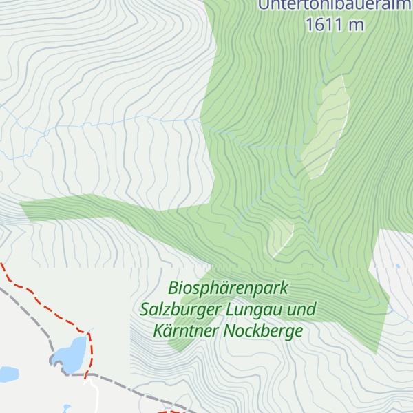 Map of Duppingerhütte (verf.)
