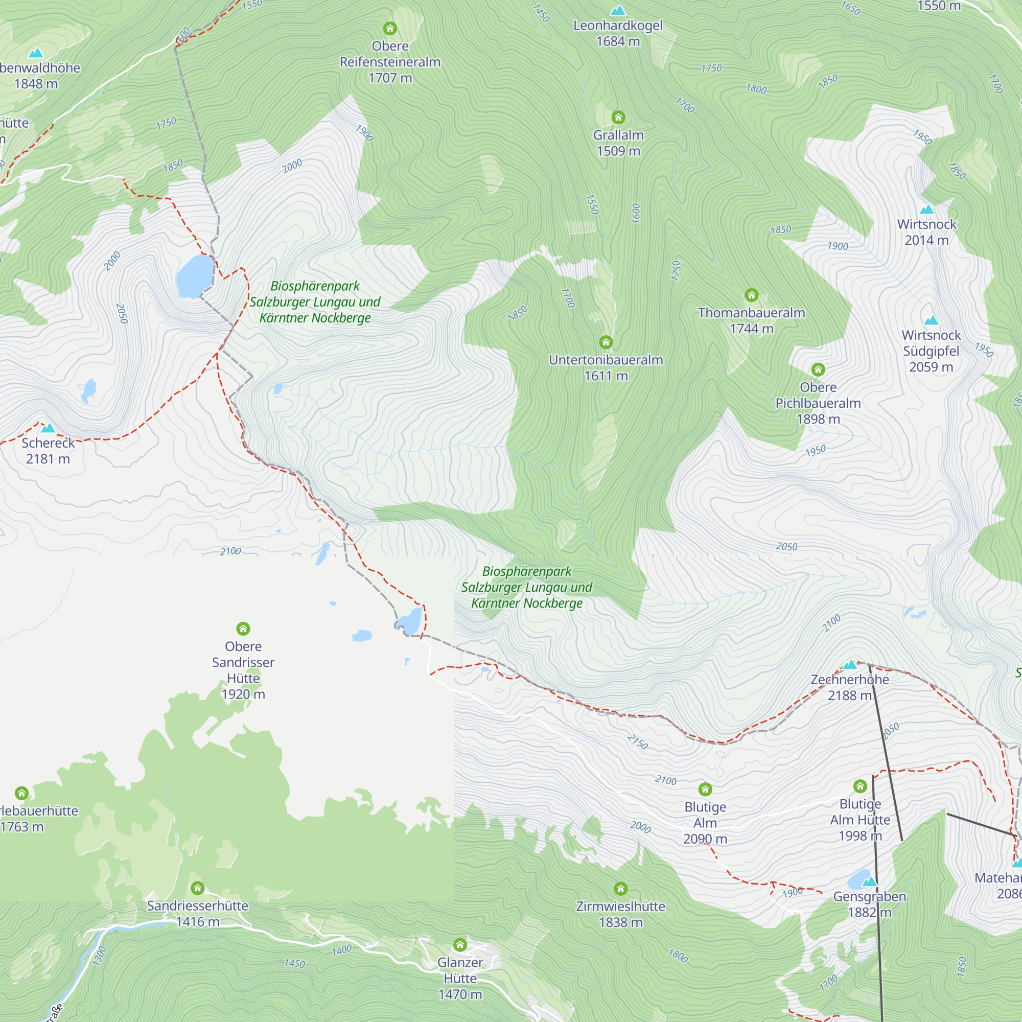 Duppingerhütte (verf.) map
