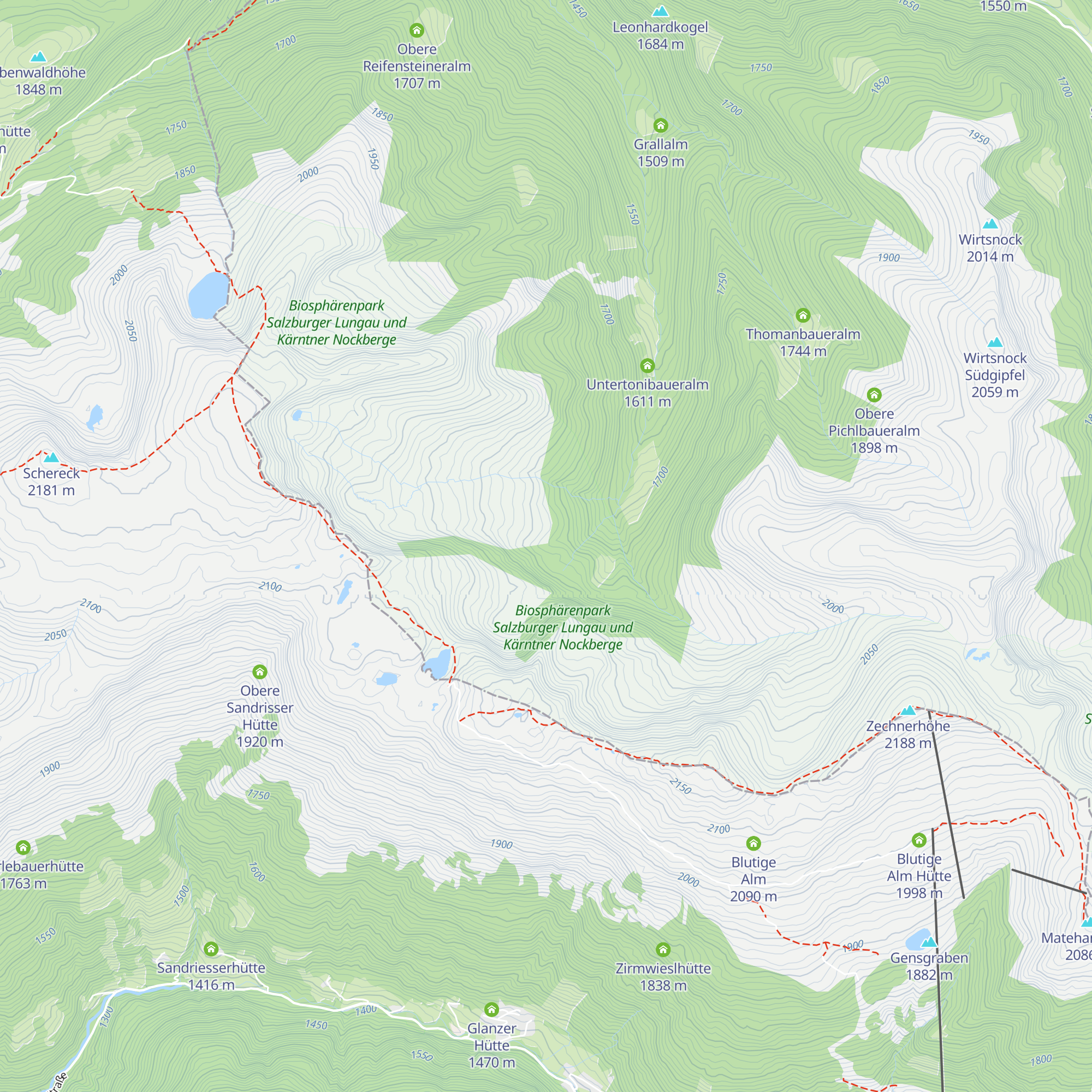 Duppingerhütte (verf.) map