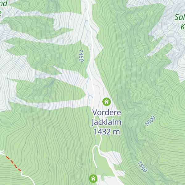 Map of Vordere Zehnerhütte