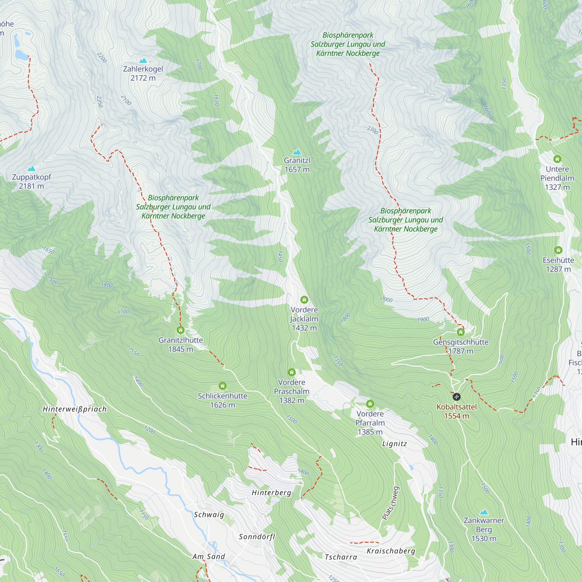 Vordere Zehnerhütte map