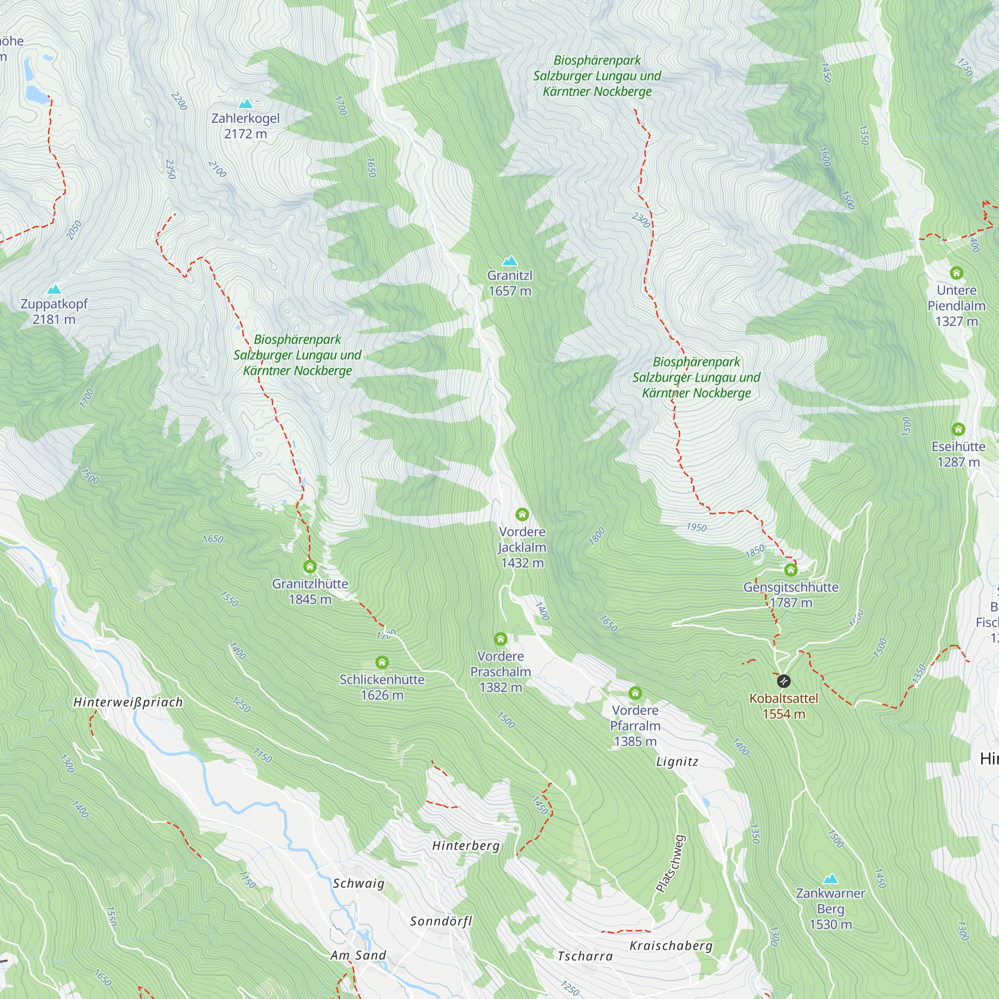Vordere Zehnerhütte map
