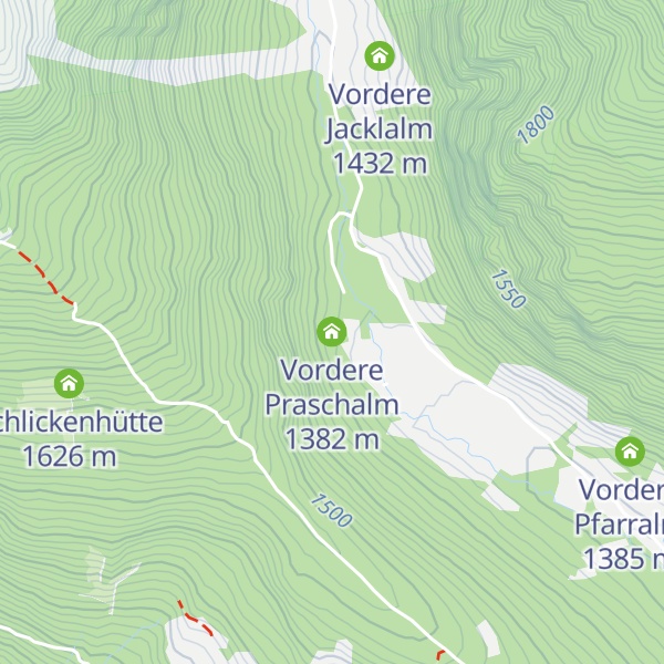 Map of Vordere Praschalm