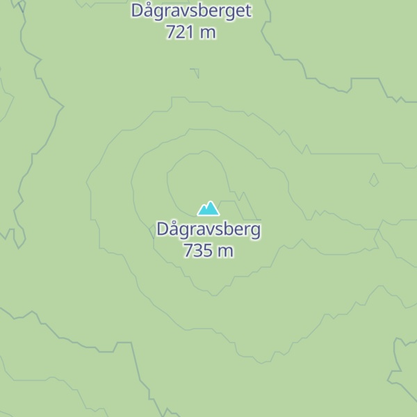 Map of Dågravsberg