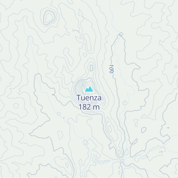 Map of Tuenza