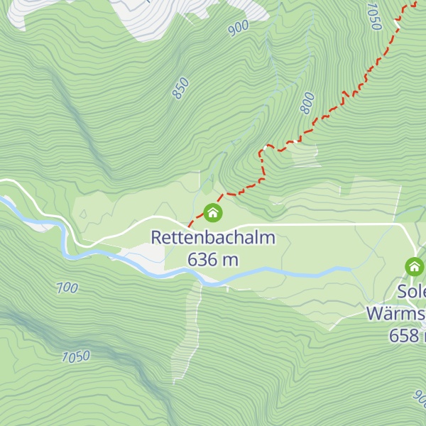 Map of Rettenbachalm