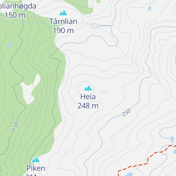 Map of Heia