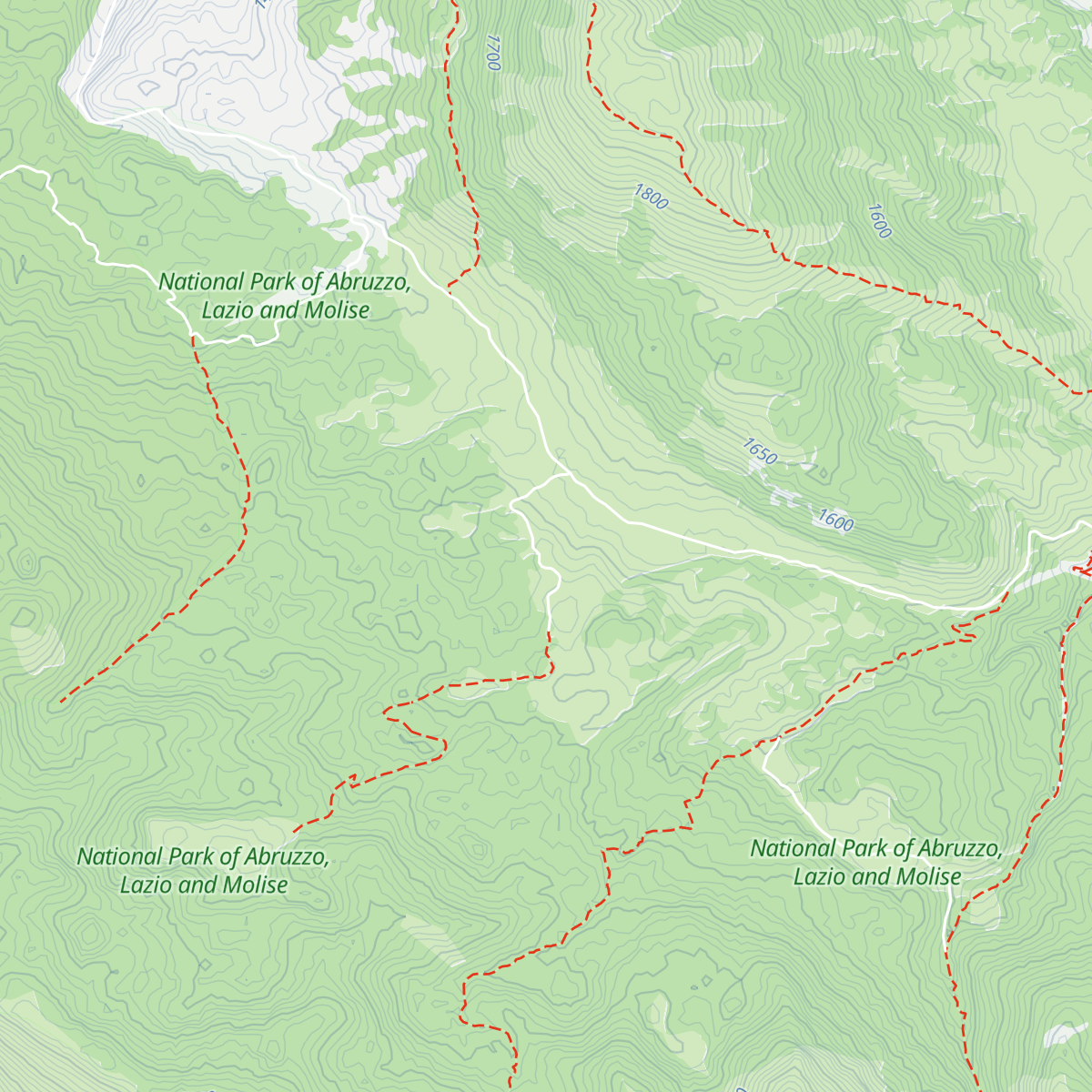 Rifugio della Cicerana map