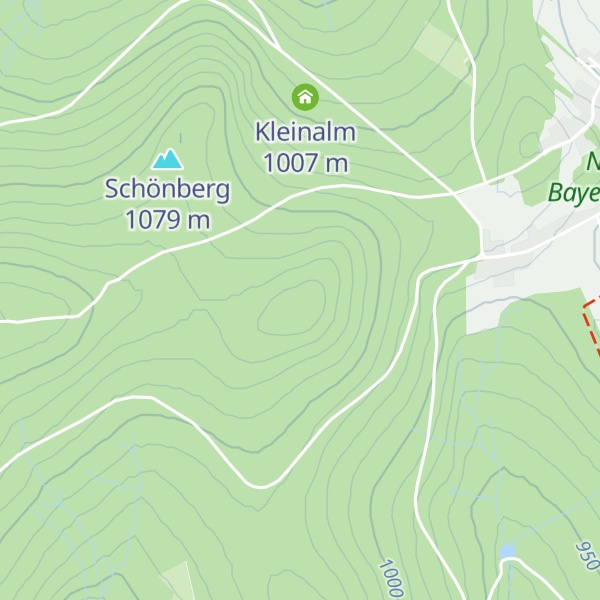 Map of Weberberg