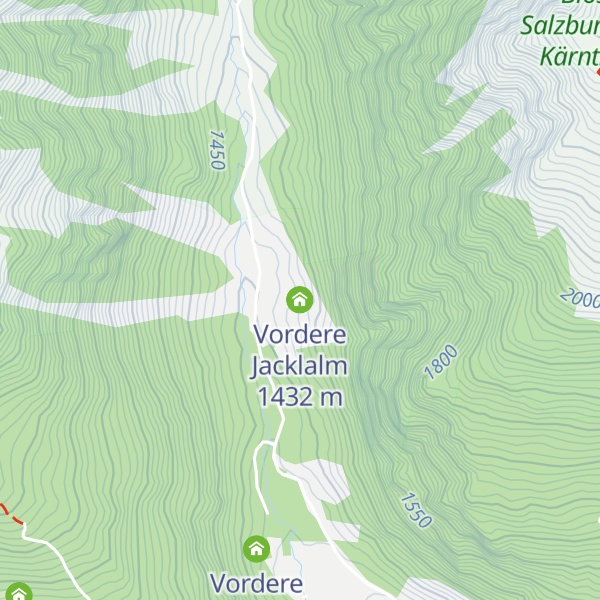 Map of Vordere Jacklalm