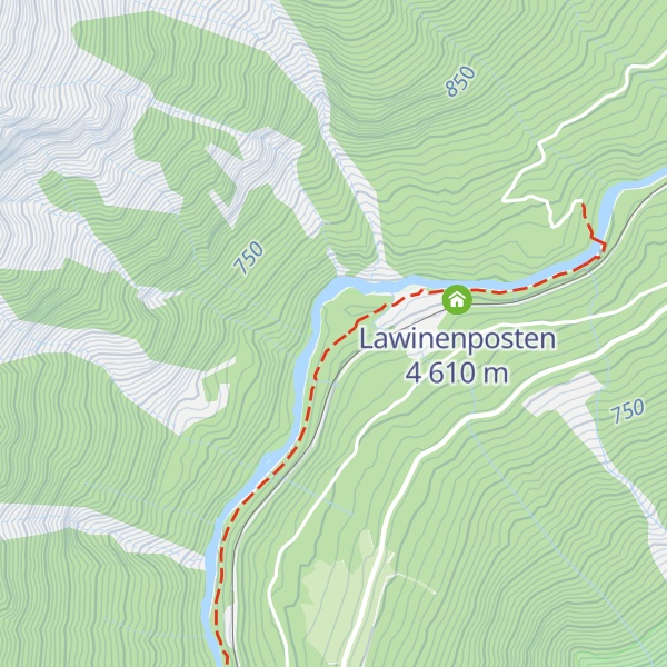Map of Schutzhütte Koppental