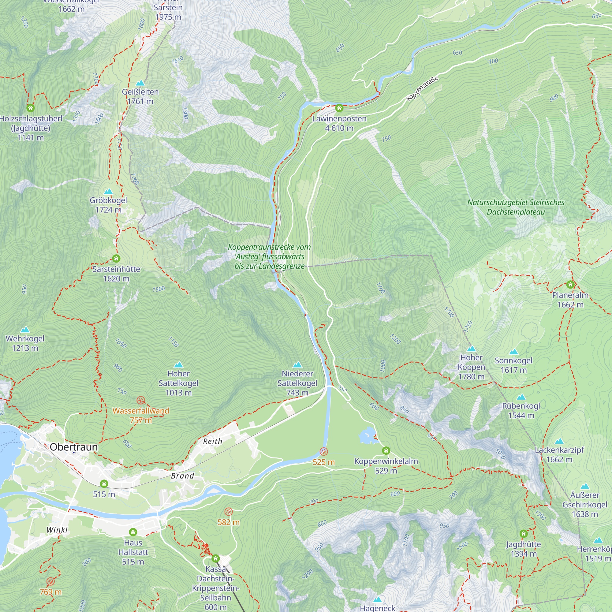 Lawinenposten 7 map