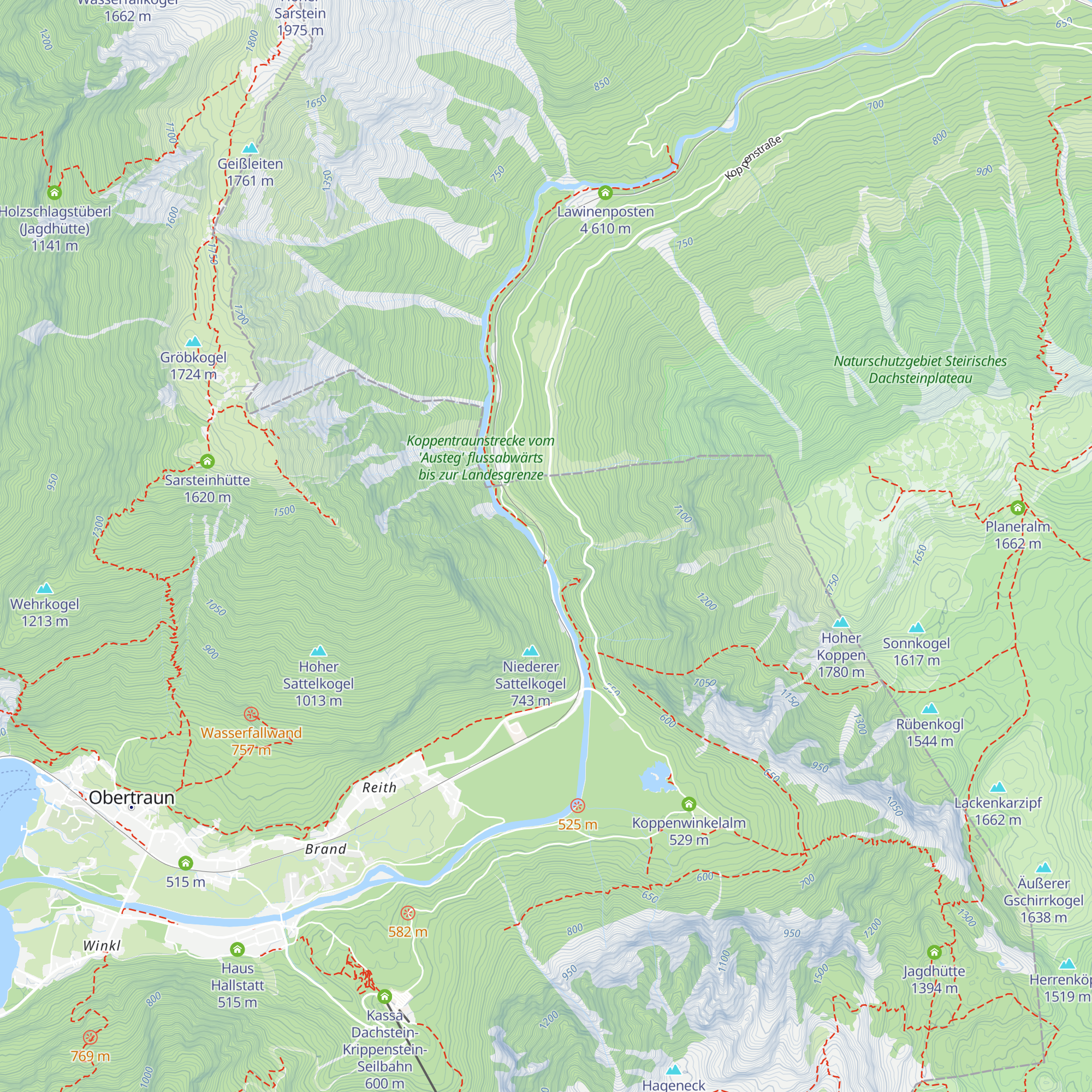 Lawinenposten 7 map