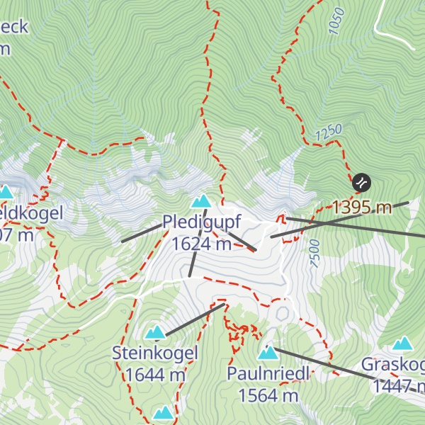 Map of Berggasthof Edelweiss