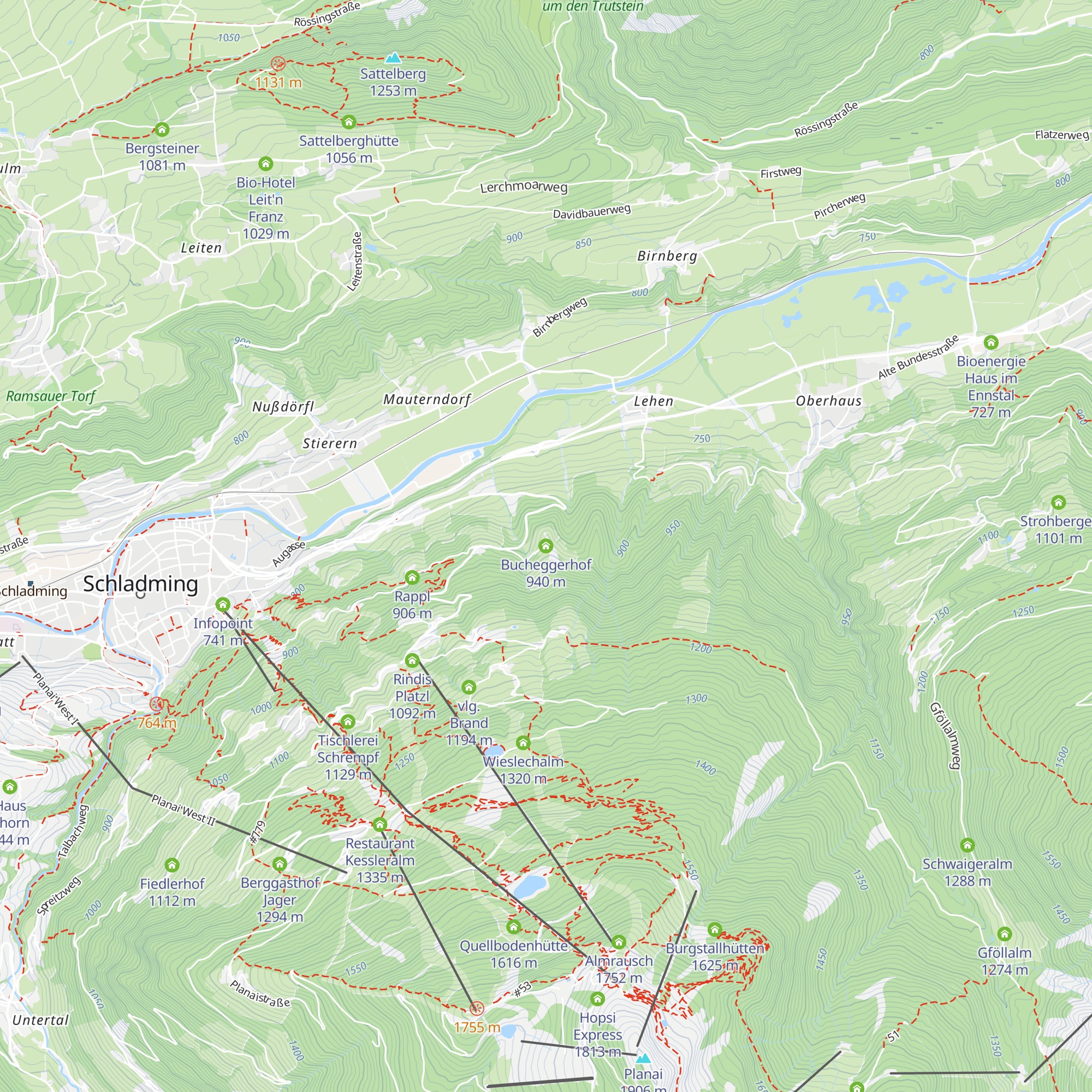Bucheggerhof map