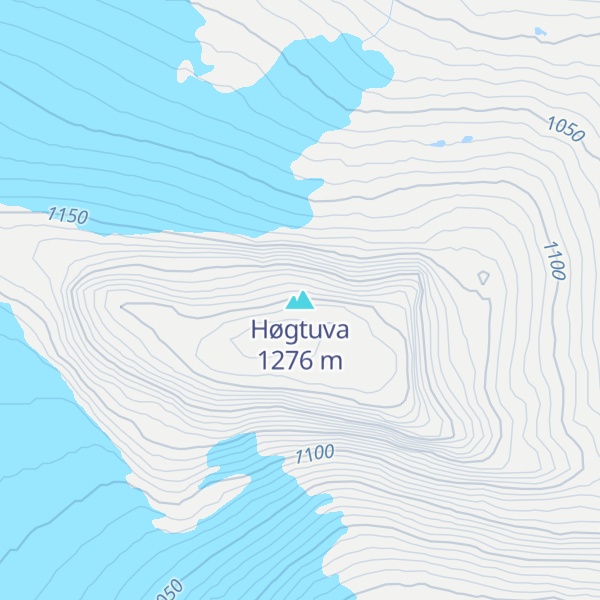 Map of Høgtuva