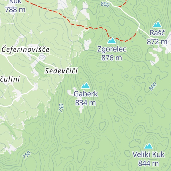 Map of Gaberk