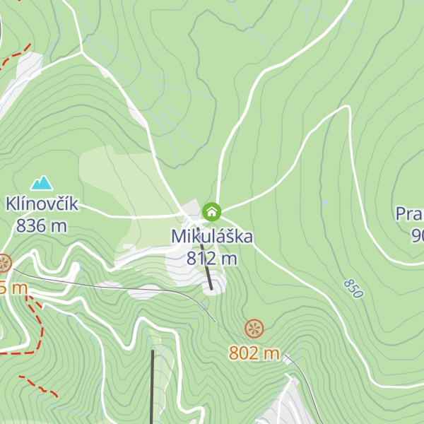 Map of Mikuláška