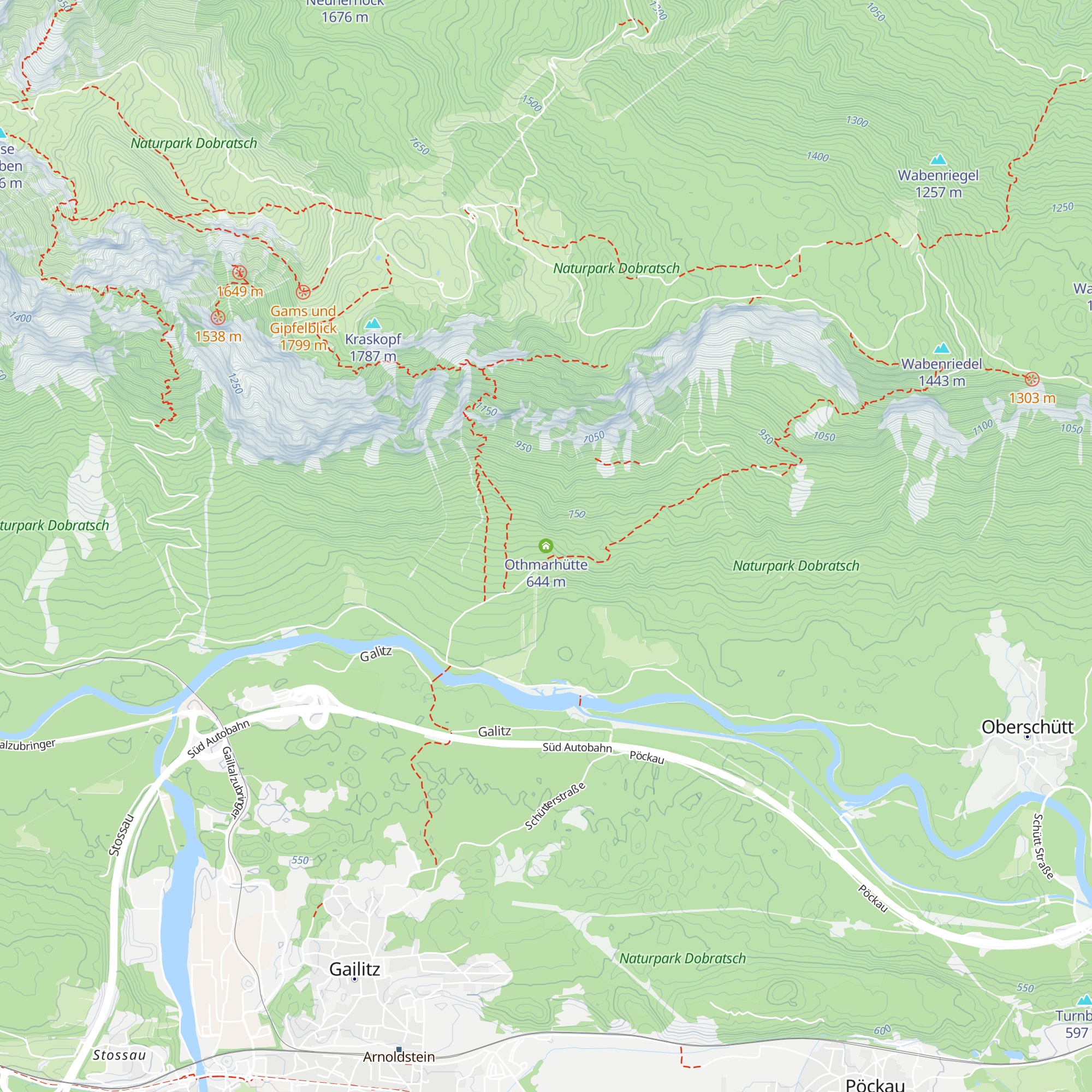 Othmarhütte map