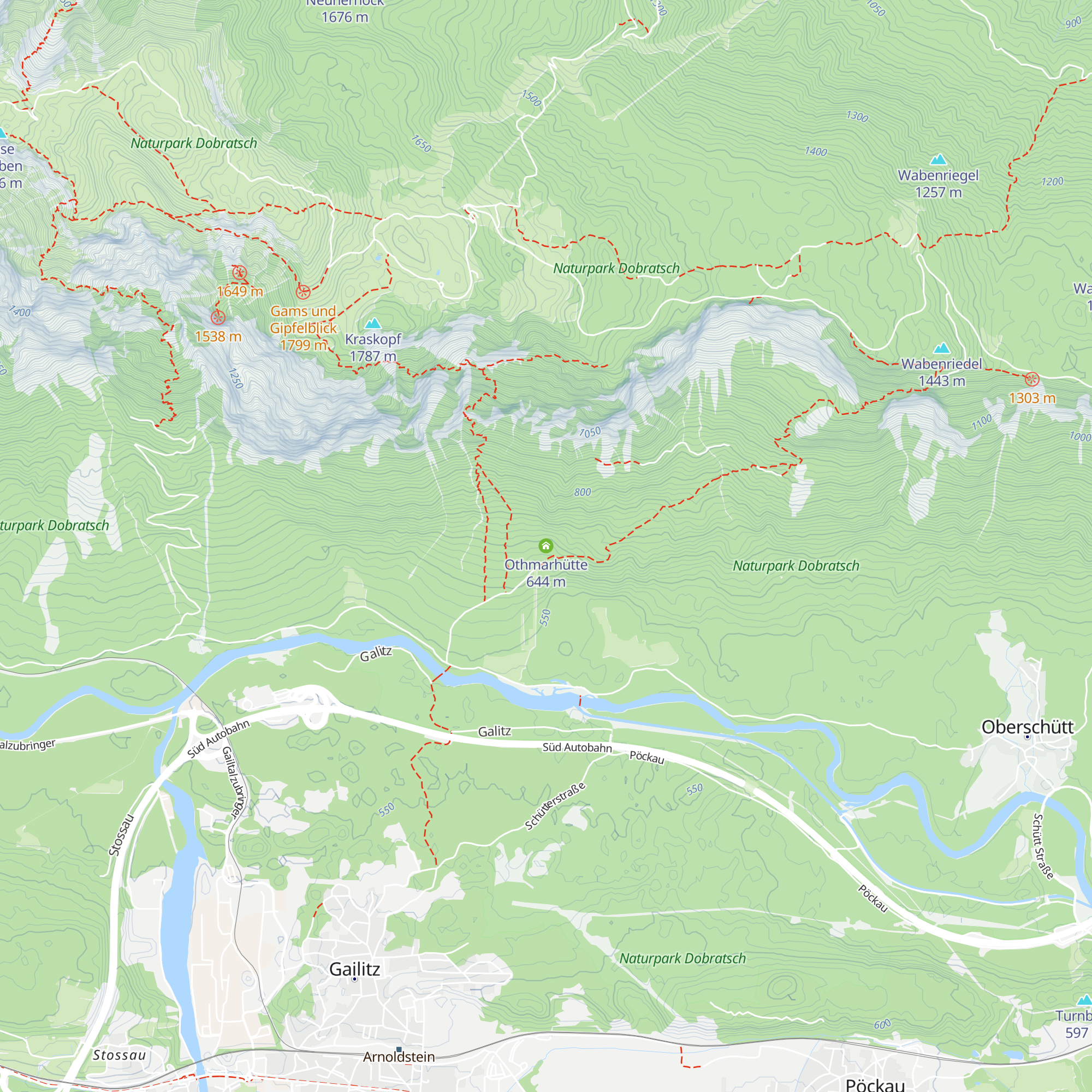 Othmarhütte map