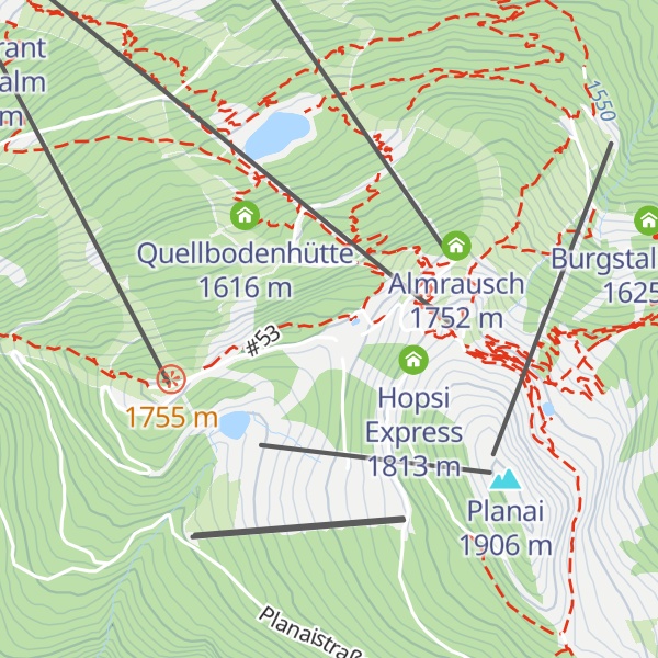 Map of Märchenwiesenhütte