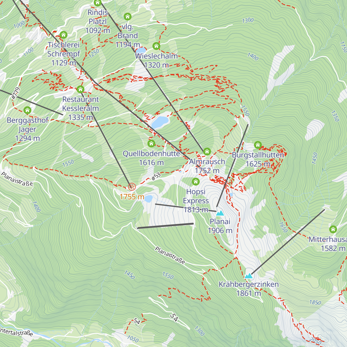 Märchenwiesenhütte map