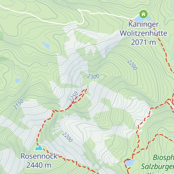 Map of Kleiner Rosennock